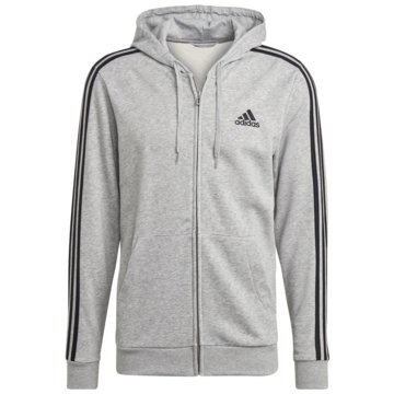 adidas HoodiesEssentials French Terry 3 Stripes FZ Hoodie -