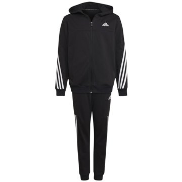 adidas sportswear Jogginganzüge3-Streifen Trainingsanzug schwarz