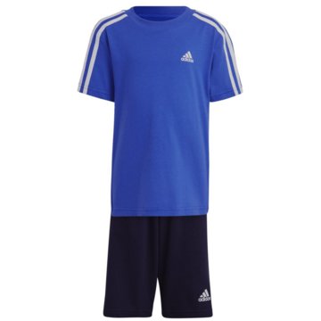 adidas JogginganzügeEssentials 3-Streifen Set aus T-Shirt und Shorts -