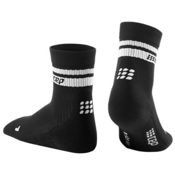 CEP Hohe SockenClassic 80'S Socks, Mid-Cut schwarz
