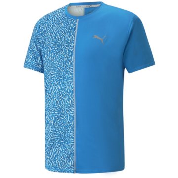 Puma T-ShirtsRUN Graphic Tee blau