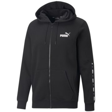 Puma SweatshirtsEss+ Tape Full-Zip FL schwarz