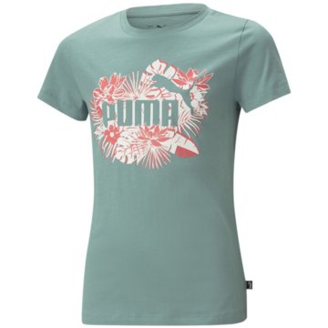 Puma T-ShirtsESS+ Flower Power grau