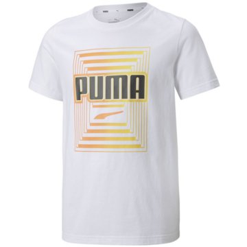 Puma T-ShirtsAlpha Graphic Tee B weiß