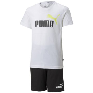 Puma JogginganzügeShort Set B weiß