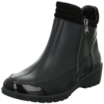 Waldlufer Komfort Stiefelette schwarz