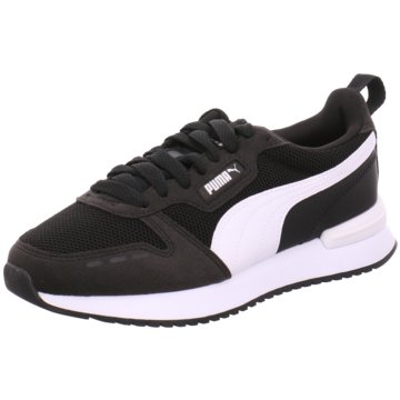 Puma Sneaker Low R78 JR - 373616 schwarz