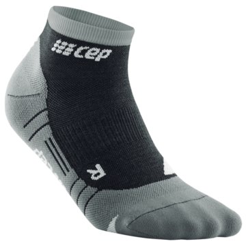 CEP Hohe Socken HIKING LIGHT MERINO LOW-CUT SOCKS - WP3A5 grau