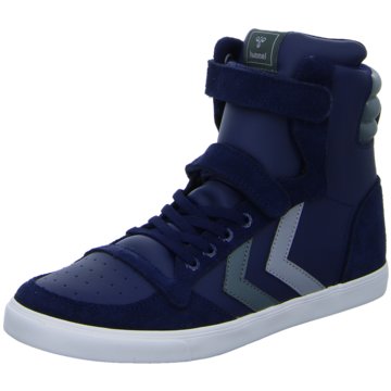 Hummel Sneaker High blau