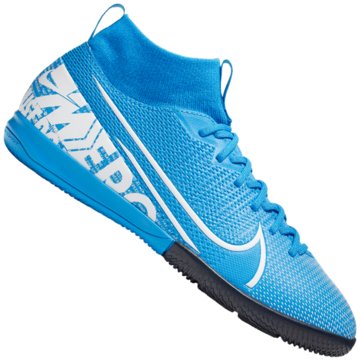 Nike Hallen-SohleNike Jr. Mercurial Superfly 7 Academy IC - AT8135-010 blau