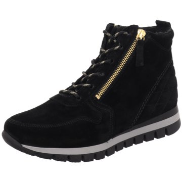 Gabor comfort Sneaker High96.455.47 schwarz