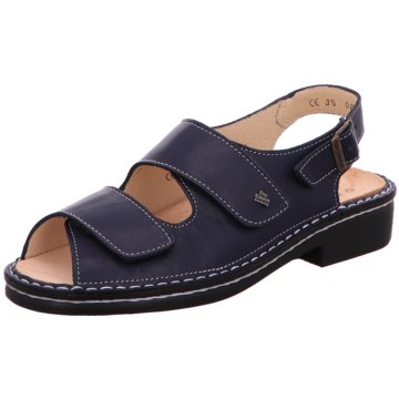 FinnComfort Komfort Sandale blau