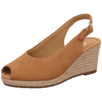 Gabor comfort KeilsandaletteSlingback braun