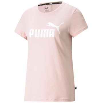 Puma LangarmshirtESS LOGO TEE (S) - 586775 rosa