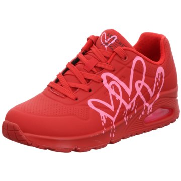 Skechers Sneaker LowUno - Dripping Heart rot