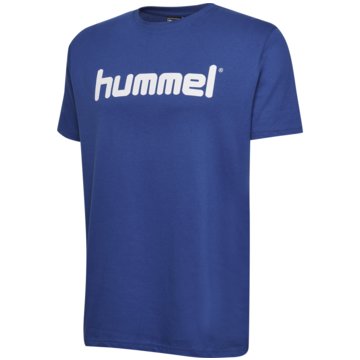 Hummel T-ShirtsHMLGO KIDS COTTON LOGO T-SHIRT S/S - 203514 blau