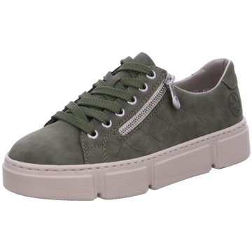 Rieker Sportlicher Schnrschuh grn