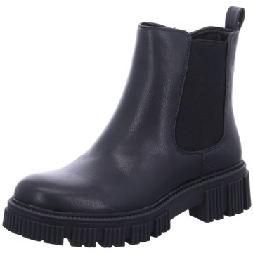Klassische Chelsea Boots Leder schwarz wie NEU Schuhe Stiefeletten Schlüpf-Stiefeletten 