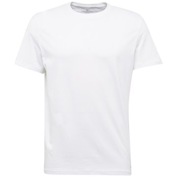 Tom Tailor T-Shirts basic weiß
