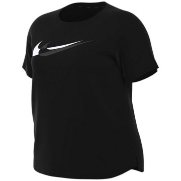 Nike T-ShirtsDRI-FIT SWOOSH RUN - DD6478-010 schwarz