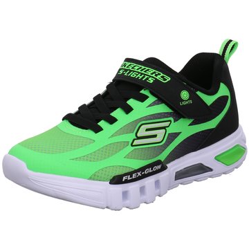 Skechers Sneaker LowFLEX-GLOW - DEZLOM - 400016L LMBK grün