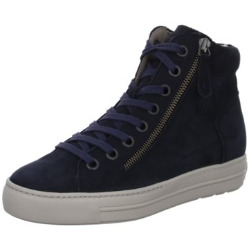 Apple of Eden Sneaker High4024 blau