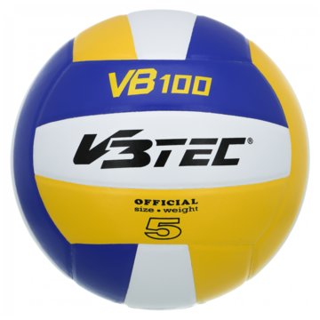 V3Tec Palm Beach Beachvolleyball Trainingsball Herren Größe 5 gelb blau 
