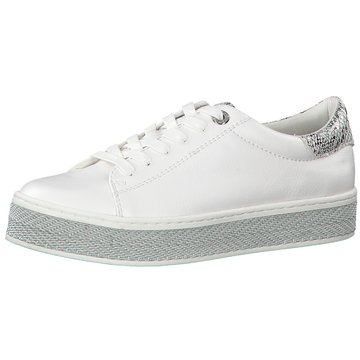s.Oliver Plateau Sneaker weiß