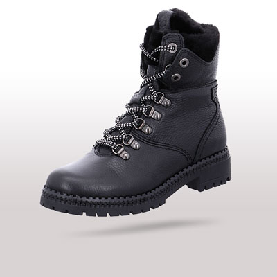 Boots & Stiefeletten für Damen Fashionette Damen Schuhe Outdoorschuhe in black Trekking Technical Low 