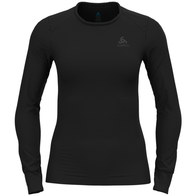BL TOP CREW NECK L/S ACTIVE WA 159101 15000 159101 15000 Sport Untershirts für Damen von ODLO